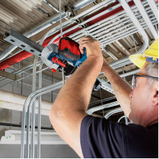 Пила стрічкова Bosch Professional GCB 18V-63 акумуляторна 18В глибина різу 63.5мм 3.3кг без АКБ та ЗП