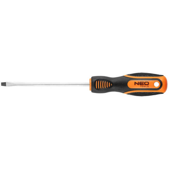 Викрутка Neo Tools плоска, SL4x100мм, сталь CrV