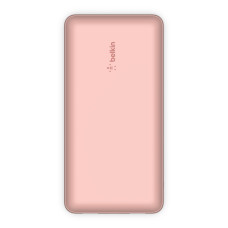 Акумулятор портативний літій-іонний Power Bank Belkin 20000мА·год, 15Вт, 2хUSB-A/USB-C, рожевий