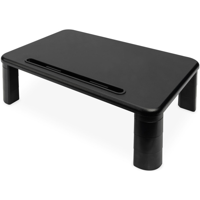 Підставка для монітора DIGITUS Ergonomic Monitor Riser, до 10кг, чорна