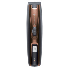 Тример Remington Beard Kit, для бороди і вусів, акум., насадок-2, ножиці, щітка у компл., титан.напил., коричневий
