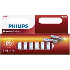 Батарейка Philips Power Alkaline AA лужна блістер, 12 шт