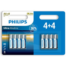 Батарейка Philips Ultra Alkaline лужна AA блістер, 8 шт