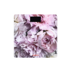 Ваги Ardesto підлогові Peonies, 150кг, AAAx2 в комплекті, скло, багатокольорові
