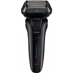 Бритва електр. Panasonic сіткова, 14000 об/хв,  бритв.головок-5, Li-Ion, сух.+волог., тример, чохол,Док-ст., чорний