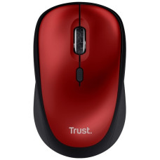 Миша Trust Yvi+ Silent ECO, WL, червоний