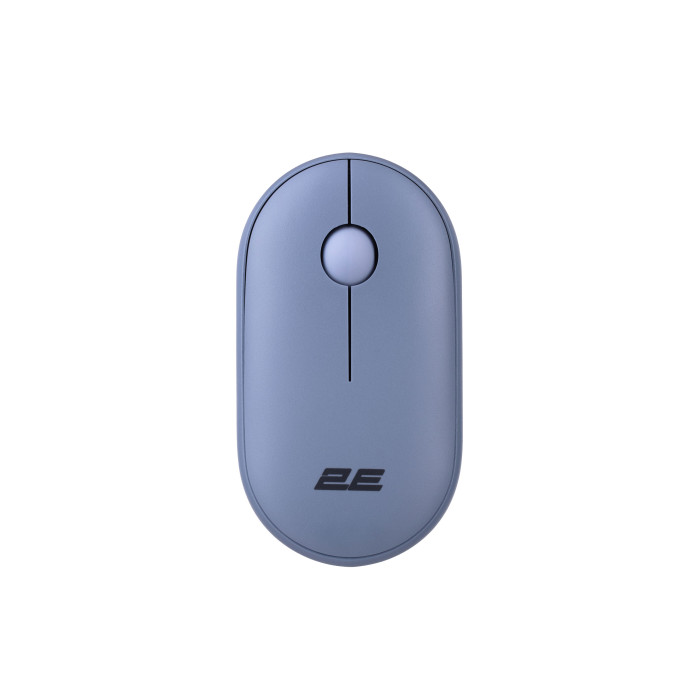 Миша 2E MF300 Silent, WL/BT, синій