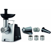 М'ясорубка Tefal HV1 7in1, 1400Вт, 1.7кг/хв, 2 решітки, насадка для ковбас, томатів, 3 терки, пластик, чорний