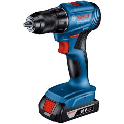 Шурупокрут-дриль акумуляторний Bosch Professional GSR 185-LI 18В 2х2.0А·год 50Нм 500·1900об·хв 0.9кг