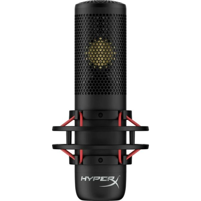 Мікрофон геймінговий HyperX ProCast, Bi, 3-pin XLR, no cable, з поп-фільтром, чорний