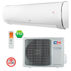 Кондиціонер Cooper&Hunter Daytona 70м2 інвертор 24000BTU 7.1кВт A++/A+++ -25°С Wi-Fi R32 білий