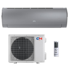 Кондиціонер Cooper&Hunter Daytona 55м2 інвертор 18000BTU 5.2кВт A++/A+++ -25°С Wi-Fi R32 сріблястий