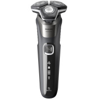 Бритва електр. Philips роторна Series 5000, 9Вт,  бритв.головок-3, Li-Ion, сух.+волог., тример, сірий