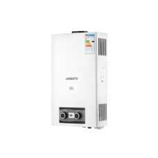 Газова колонка Ardesto X2, 10 л/хв., 20 кВт, розпалювання від батарейок, дисплей, білий