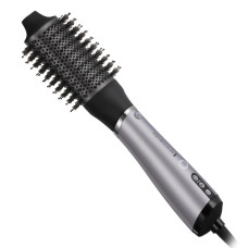 Фен-щітка Remington ProLuxe You Adaptive, 1000Вт, 3 режими, іонізація, хол. обдув, кераміка, сірий
