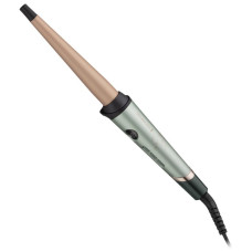 Плойка Remington Botanicals, конусна, 43Вт, темп.режимів-10, D-13-25mm, 130-210С, іонізація, кераміка, сіро-зелений