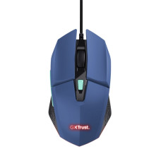 Миша Trust GXT 109 Felox, RGB, USB-A, синій
