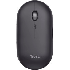 Миша Trust Puck Rechargeable,  Ultra-Thin,  BT/WL,  Silent,  чорний