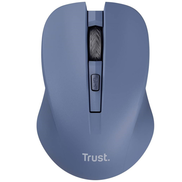 Миша Trust Mydo Silent, WL, синій