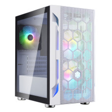Корпус SilverStone Fara FAH1MW-PRO без БЖ, 1xUSB3.0, 2xUSB2.0, 3x120мм, ARGB VGA 320мм, LCS ready, TG Side Panel, mATX, білий