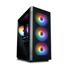 Корпус Zalman I4 TG без БЖ, 2xUSB3.0, 1xUSB2.0, 4x140мм RGB, VGA 320мм, LCS ready, TG Side Panel, ATX, чорний