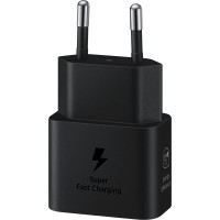 Зарядний пристрій мережевий Samsung 25Вт USB-С, чорний