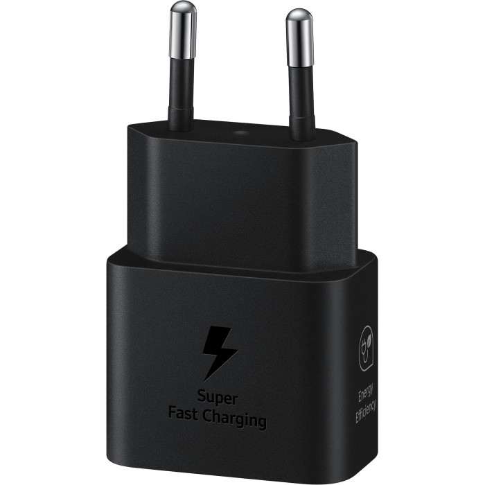 Зарядний пристрій мережевий Samsung 25Вт USB-С, чорний