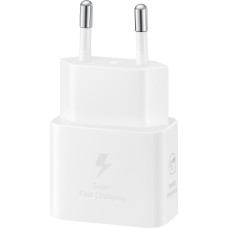 Зарядний пристрій мережевий Samsung 25Вт USB-С, білий