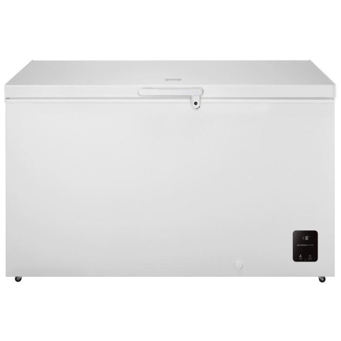 Морозильна скриня Gorenje, 420л, А+, ST, Дисплей, білий
