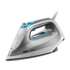 Праска Braun TexStyle 9, 3000Вт, 330мл, паровий удар -225гр, нерж. сталь, сірий