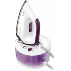 Прасувальна система Braun CareStyle Compact, 2400Вт, 1500мл, паровий удар -460гр, нерж. сталь, біло-фіолетовий
