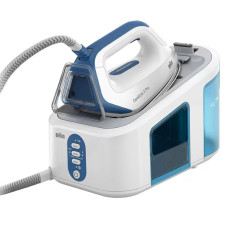 Прасувальна система Braun CareStyle 3, 2400Вт, 2000мл, паровий удар -460гр, нерж. сталь, біло-синій