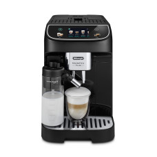 Кавомашина Delonghi Magnifica Plus, 1.8л, зерно+мелена, автомат.капуч, дисплей, авторецептів -15, чорний