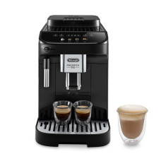 Кавомашина Delonghi Magnifica Evo, 1.8л, зерно+мелена, ручний капуч, дисплей, авторецептів -4, чорний