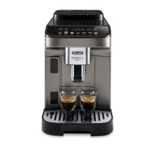 Кавомашина Delonghi Magnifica Evo, 1.8л, зерно+мелена, автомат.капуч, дисплей, авторецептів -7, графіт