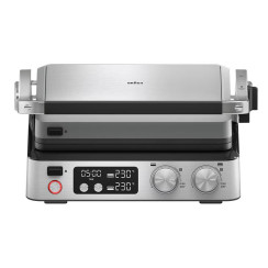 Гриль Braun  прижимний MultiGrill 7 CG 2000Вт, темп. режимів-3, з`ємні пластини+ пластини для вафель, метал