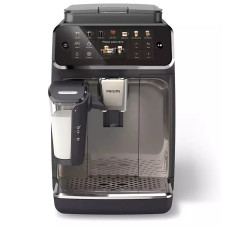 Кавомашина Philips Series 4400 LatteGo, 1.8л, зерно+мелена, автомат.капуч, дисплей, авторецептів -12, чорний