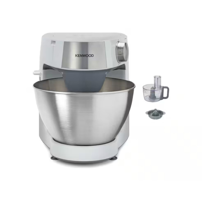 Кухонна машина Kenwood Prospero, 1000Вт, чаша-метал, корпус-пластик, насадок-5, білий