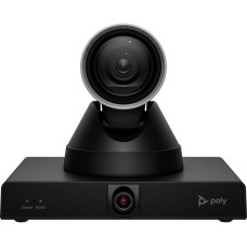 Конференц-камера Poly Studio E60, 12x Optical Zoom, 2 об'єктиви 4K, PTZ, сертифікати Microsoft Teams, Zoom, чорний