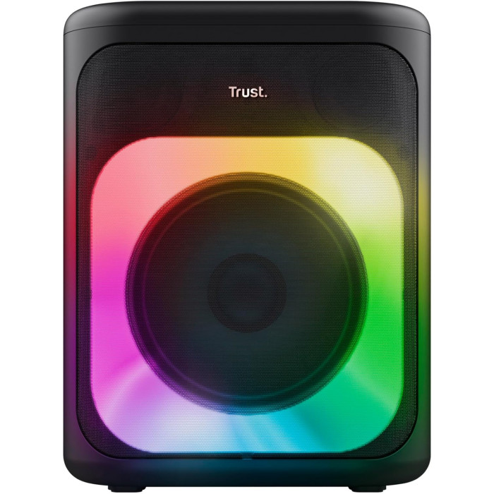 Портативна акустична система Trust Azura 50Вт, 1.0, ВТ 5.2, TWS, MP3, IPX4, RGB, Чорний