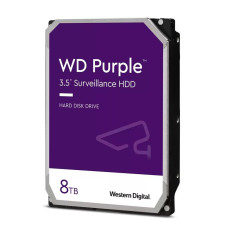 Жорсткий диск WD  8TB 3.5" 5640 256MB SATA Purple Surveillance