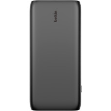 Акумулятор портативний літій-іонний Power Bank Belkin 26000мА·год, 32Вт, USB-A/USB-C PD PPS, чорний