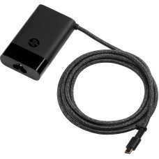 Зарядний пристрій мережевий HP 65W USB-C, кабель USB-C, 1м, чорний