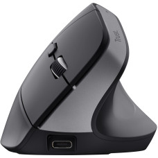 Миша Trust Bayo + Ergonomic, BT/WL/USB-A, чорний