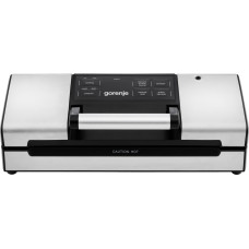 Вакууматор Gorenje для пакетів, 120Вт, 30см, електронне керування, +10 пакетів, нерж, чорний