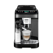 Кавомашина Delonghi Magnifica Evo Next, 1.8л, зерно+мелена, автомат.капуч, дисплей, авторецептів -10, підігрів чашок, подача гар. води, чорний