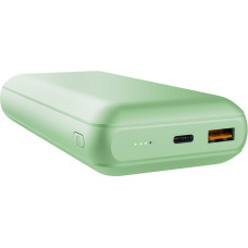 Акумулятор портативний літій-іонний power bank Trust Redoh, 20000мА·год, USB-A/2хUSB-C, 18W, QC 3.0, PD, зелений