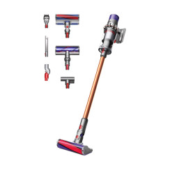 Пилосос Dyson безпровідний V10 Absolute 525Вт, конт пил -0.76л, автон. робота до 60хв, турборежим, сіро-мідний