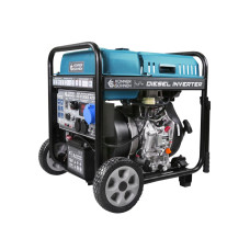 Генератор дизельний інверторний Konner&Sohnen KS 6100iDE ATSR, 230В, 5.5кВт, АВР(ATS), електростартер, 98кг