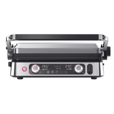 Гриль Braun  прижимний MultiGrill 9 CG 2000Вт, темп. режимів-3, з`ємні пластини, терощуп, метал